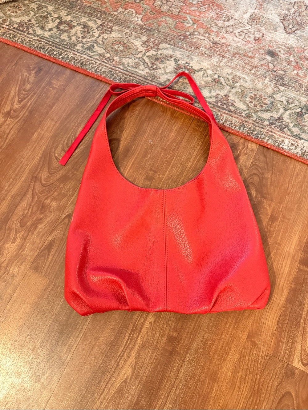Princess Polly Red Slouchy Shoulder Bag